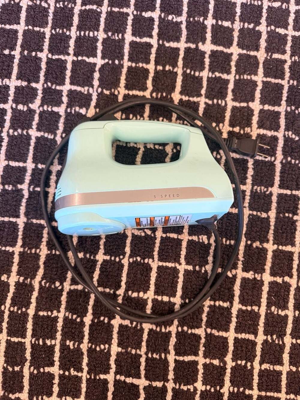 KitchenAid Ultra Power 5-Speed Hand Mixer Ice Blue KHM512IC